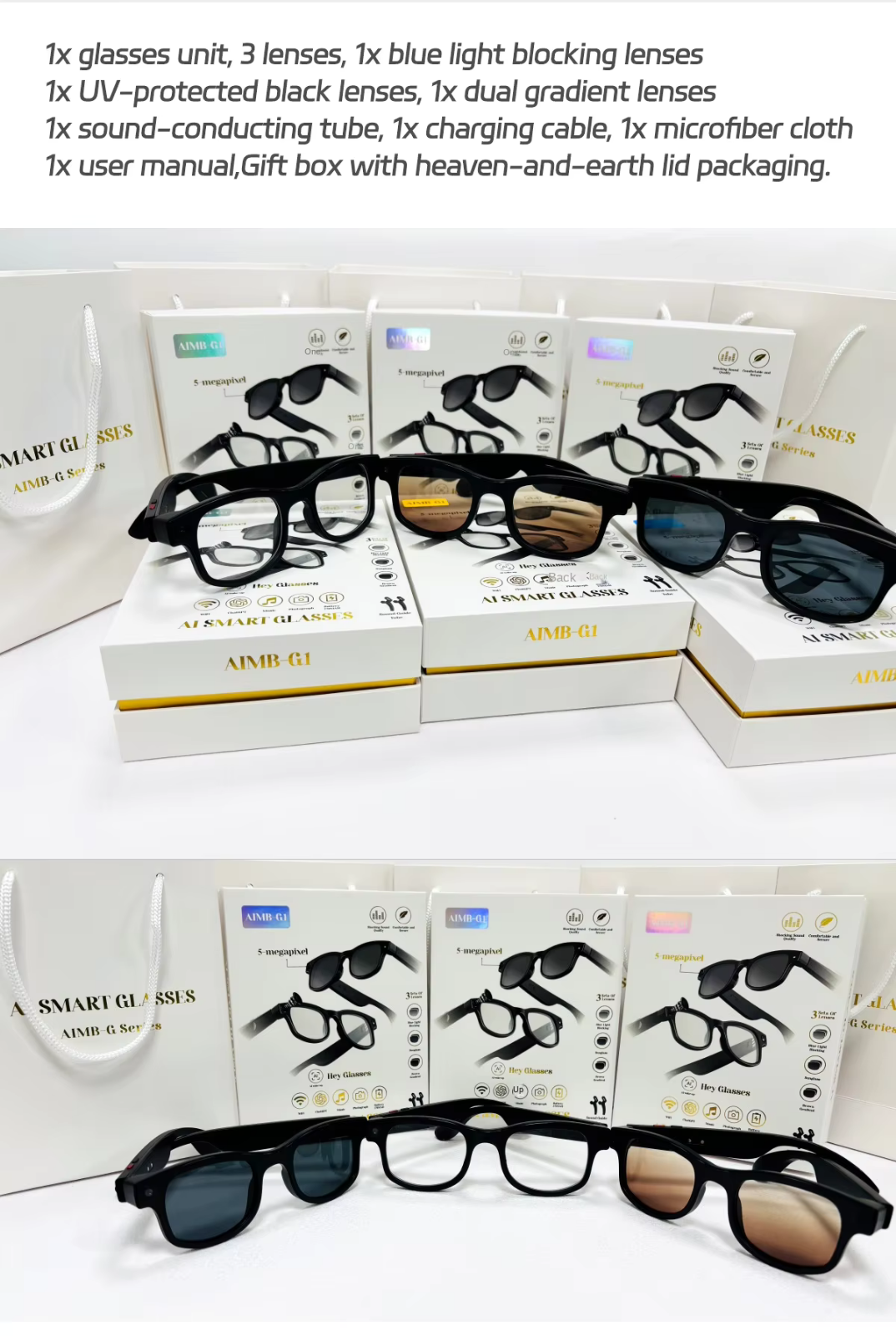 OptiAI | AI Smart Sunglasses™