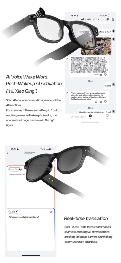 OptiAI | AI Smart Sunglasses™